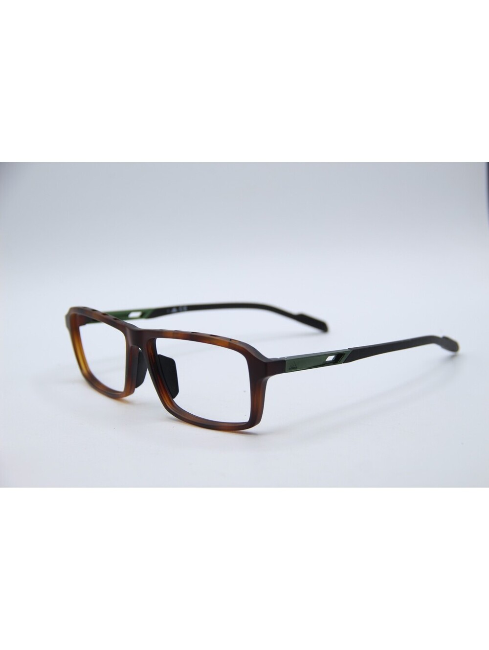 Adidas Sp5016 052 Havana Green Black Authentic Eyeglasses 59-15-145
